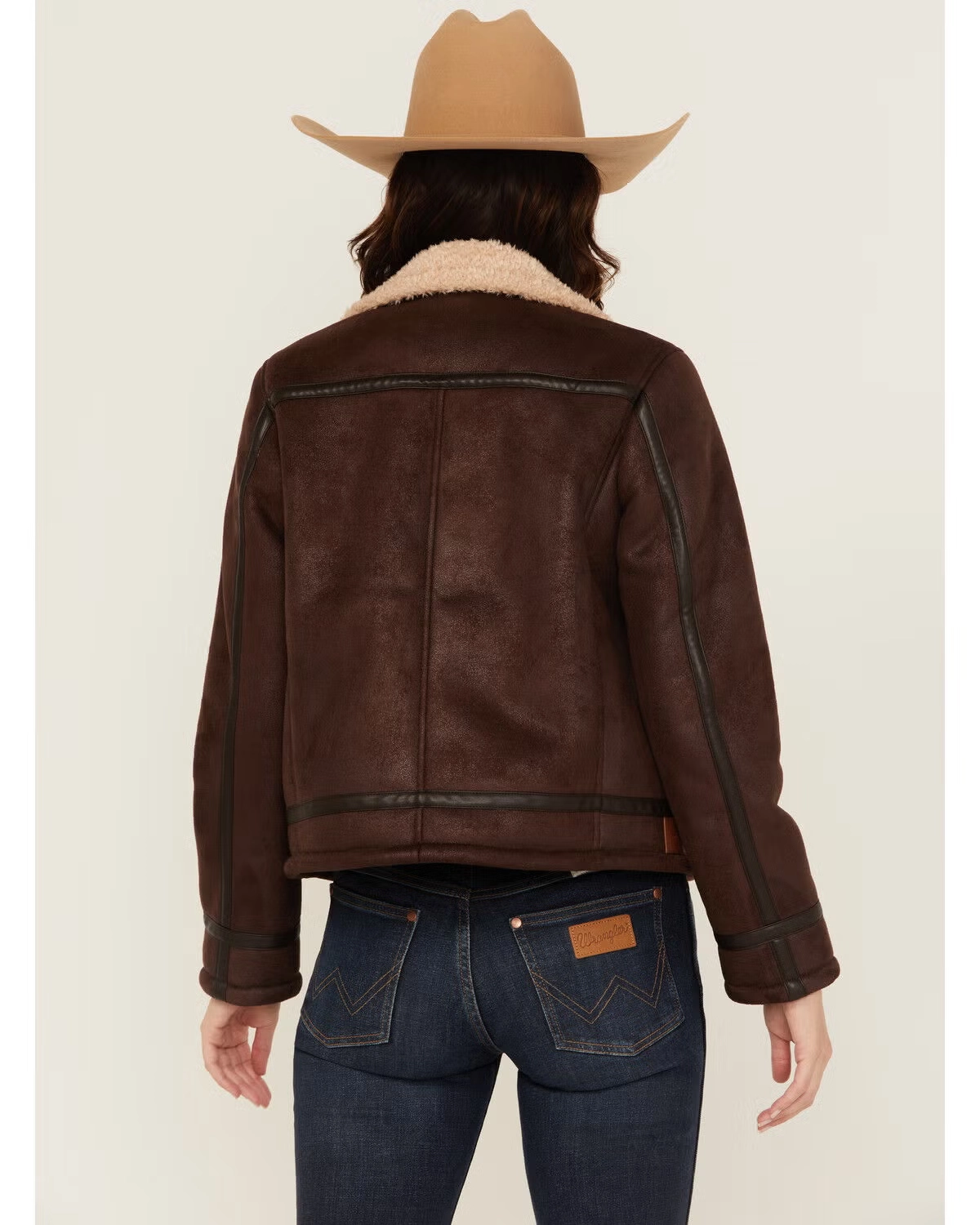 Cowgirl Chocolate Brown Suede Jacket
