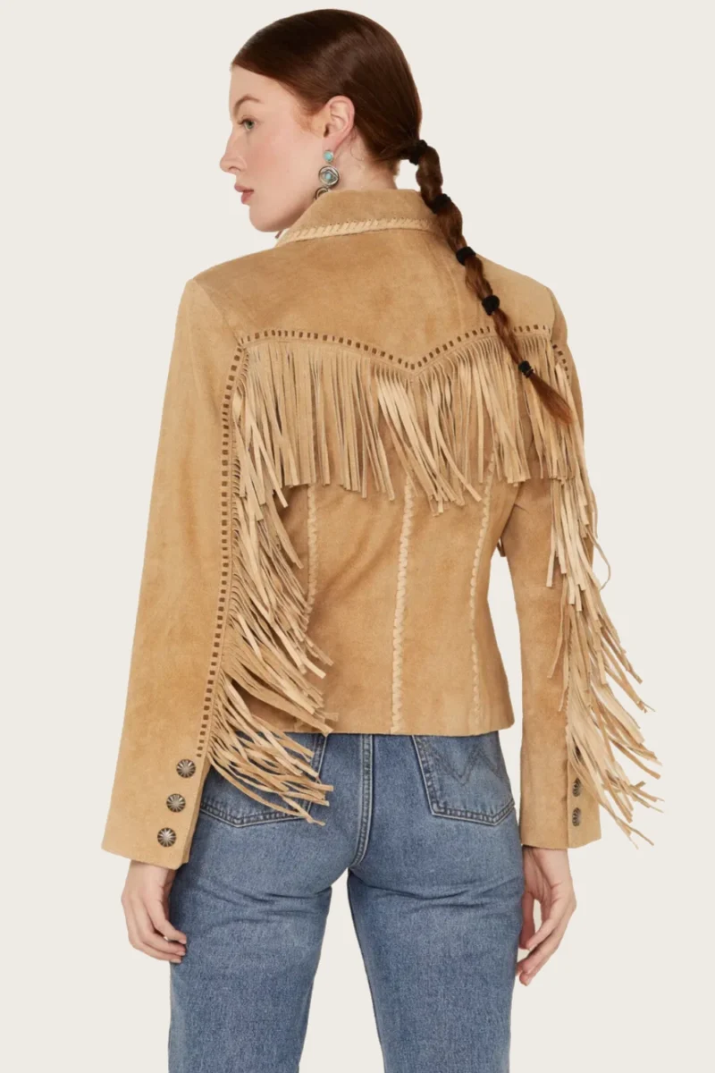 Women's Suede Fringe Jacket